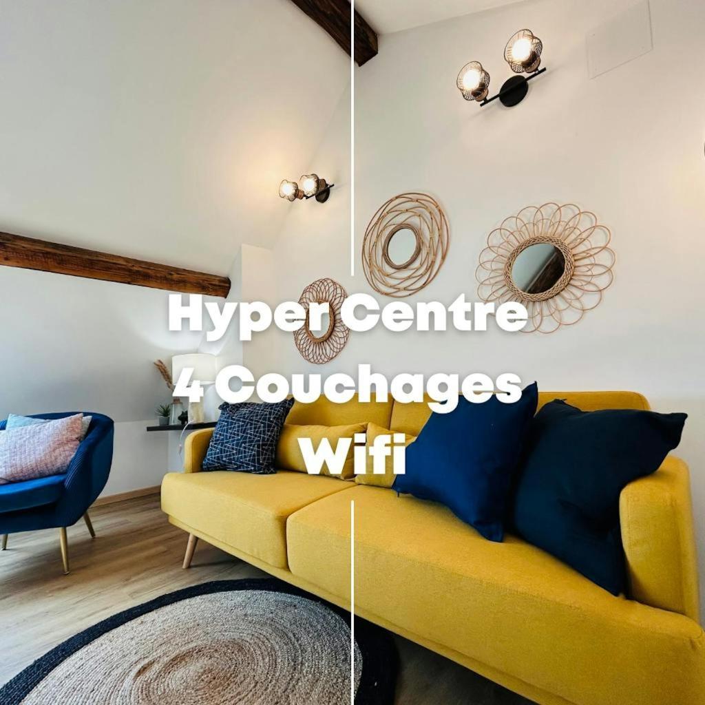 Les Toits De Thillois Hypercentre Apartment แร็งส์ ภายนอก รูปภาพ